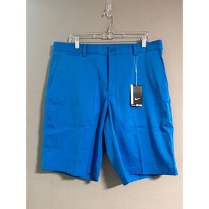 Nike Golf Mens Shorts Blue Dri Fit Tour Performance Size 36